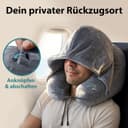 Thumbnail 4 de FLOWZOOM Air Nackenkissen L Reisekissen für 5 Schlafpositionen ✈️