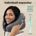 Thumbnail 6 de FLOWZOOM Air Nackenkissen L Reisekissen für 5 Schlafpositionen ✈️