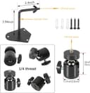 Thumbnail 3 de Folgtek 5er‑Set Kamerahalterungen Metall für Wand/Decke 📷