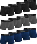 Thumbnail 1 de FORVEVO Boxershorts Herren Baumwolle 12er Pack S-4XL ⌚