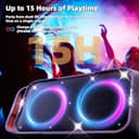 Thumbnail 3 de Foxdawn 240W Bluetooth Lautsprecher mit 20h Akku 🎧