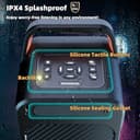 Thumbnail 5 de Foxdawn 240W Bluetooth Lautsprecher mit 20h Akku 🎧