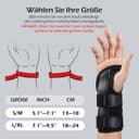 Thumbnail 5 de FREETOO Handgelenkbandage mit 3 Schienen für Arthrose 🤕