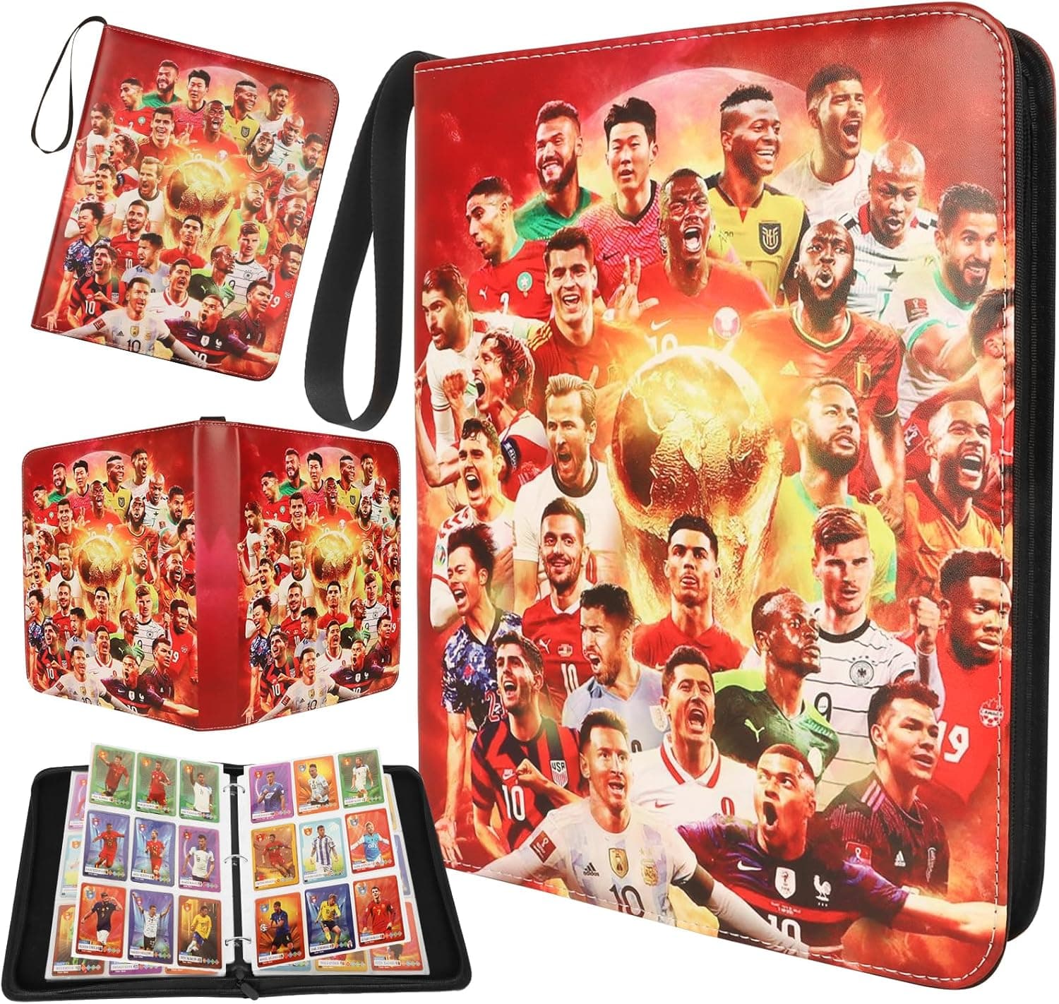 Fußball Karten Sammelalbum 900 Karten – 50 Seiten 📚