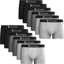 Thumbnail principal de Fullluwaa Boxershorts Herren 12er Pack Unterwäsche 🎽