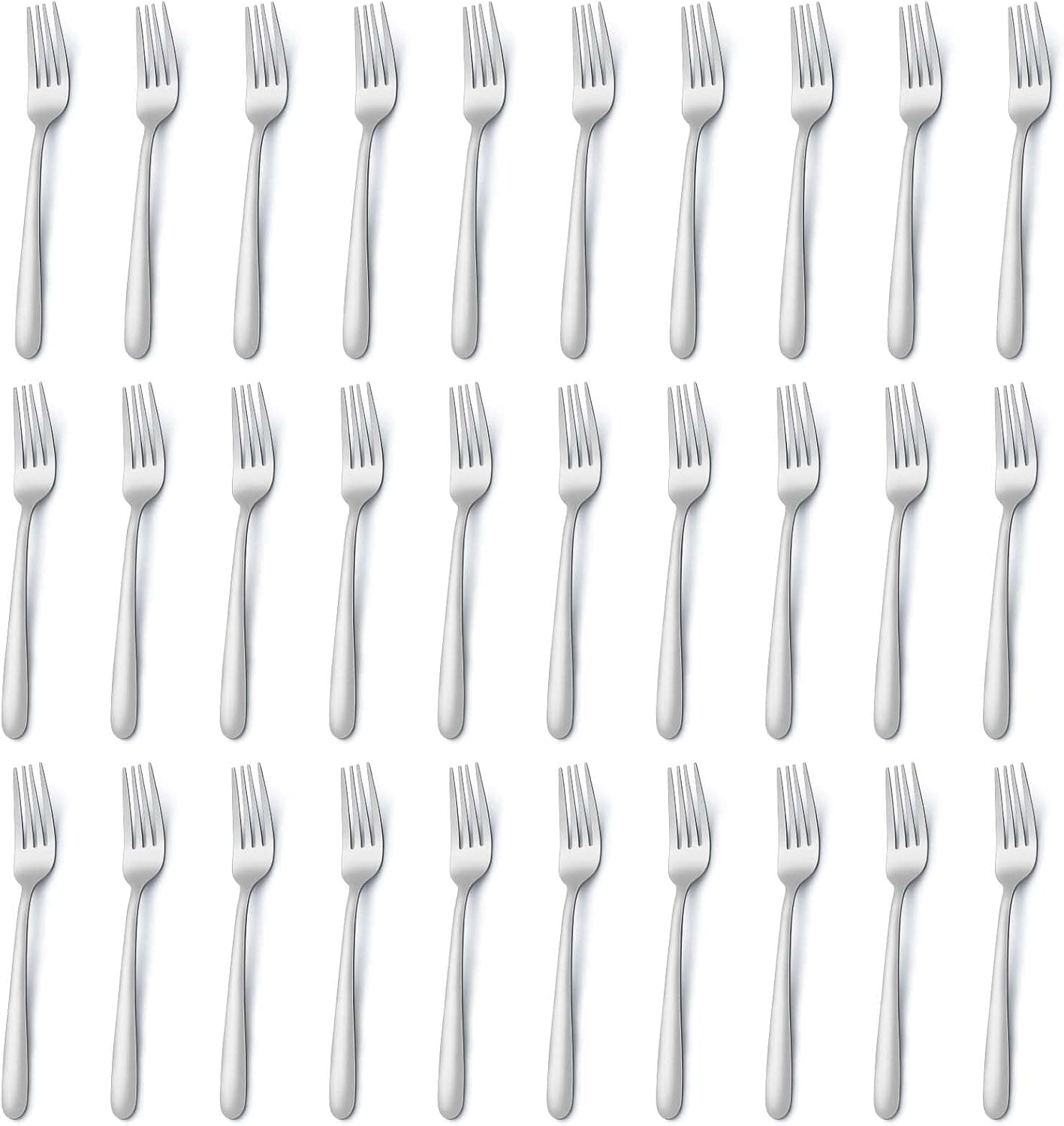 Funnydin 36er Edelstahl Gabeln 7,1" für Tisch 🍴