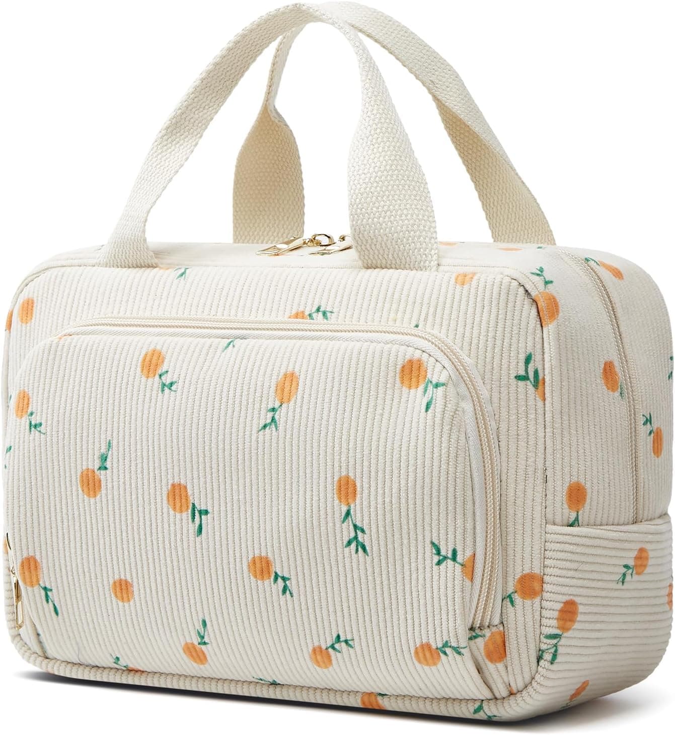 Funtlend Kulturtasche Damen Cord Kosmetik Tasche Reise ⌚