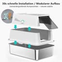 Thumbnail 4 de FURTIME Katzenklo Edelstahl XXL – Geschlossenes WC für Katzen 📷