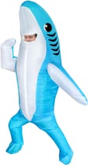 Thumbnail principal de FXICH Aufblasbares Hai-Kostüm für Erwachsene 🎭