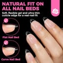 Thumbnail 2 de UNA GELLA Mandel-Nageltips, 504 Stück ⚙️