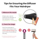 Thumbnail 5 de GIHALI Universalaufsatz Diffusor Super Stabil 4,4–6,6 cm ⌚