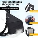 Thumbnail 3 de Gipfelfreund Anti Diebstahl Tasche, Gipfelfreund Umhängetasche, Schultertasche, Brusttasche, Diebstahlsichere Tasche, Anti-Diebstahl, Sicherheitstasche Reise für Damen und Herren
Gipfelfreund Anti Diebstahl Tasche, Gipfelfreund Umh…