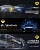 Thumbnail 5 de GKU 4K Dashcam Dual mit 64GB Speicher 📷