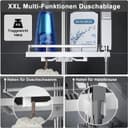 Thumbnail 3 de Görbach Regendusche Duschset 30×30 cm 🚿