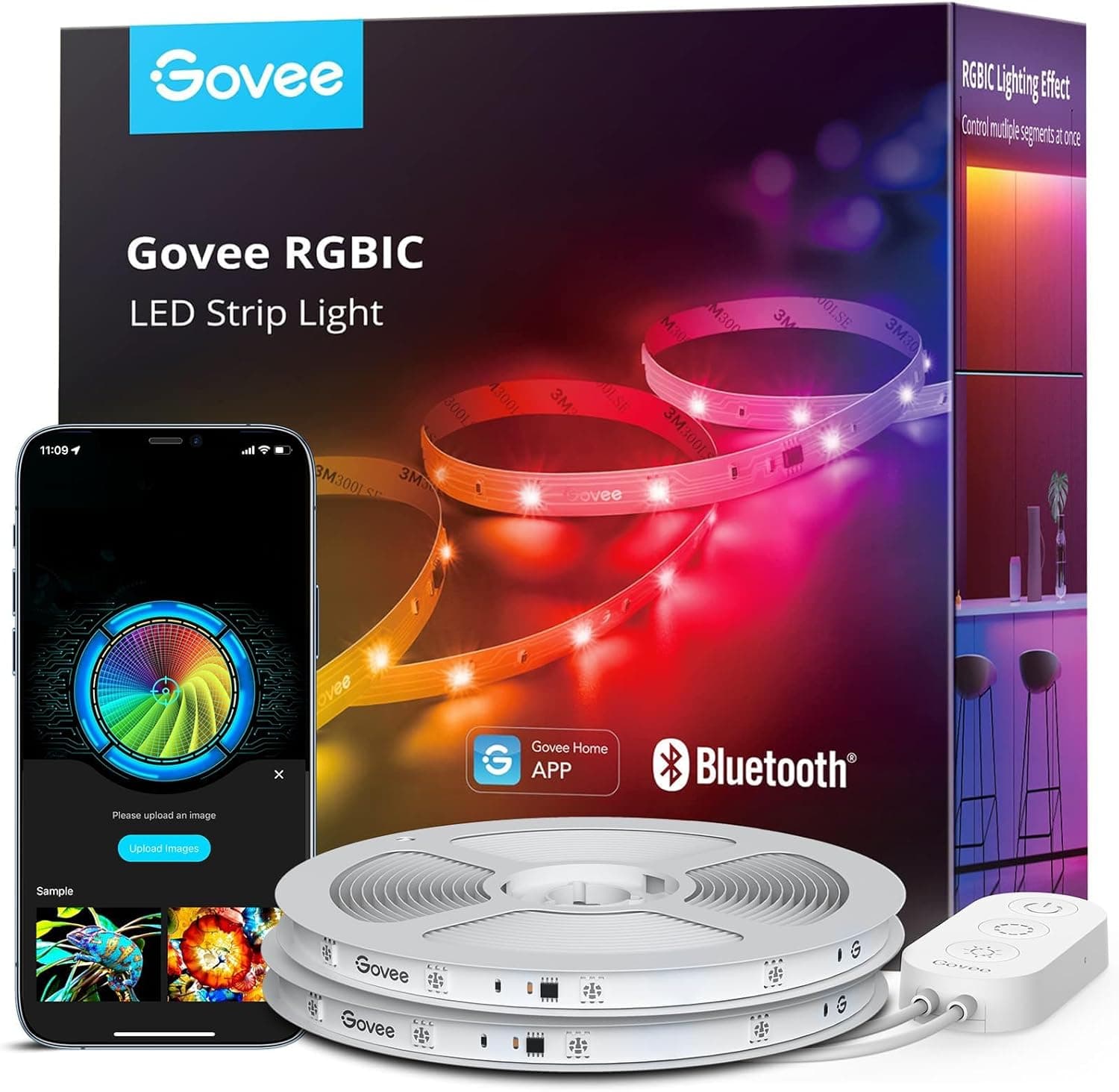 Govee LED Streifen 20 m RGBIC mit Segmentcontrol 📺