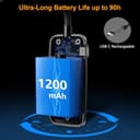 Thumbnail 5 de Gritin Leselampe Buchklemme 19 LEDs, dimmbar 📚