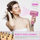 Thumbnail 2 de Haartrockner Ionen 2400W Föhn Schnelltrocknen 3 Heizungen ⌚️