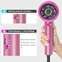 Thumbnail 7 de Haartrockner Ionen 2400W Föhn Schnelltrocknen 3 Heizungen ⌚️