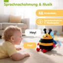 Thumbnail 2 de hahaland Biene Kuscheltier Spielzeug ab 6 Monaten 🐝?