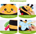 Thumbnail 3 de hahaland Biene Kuscheltier Spielzeug ab 6 Monaten 🐝?