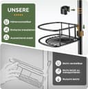 Thumbnail 2 de HAMITOR Teleskop Duschablage verstellbar 121–314 cm 🚿