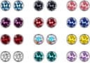 Thumbnail principal de Hasnsofie Silber Ohrstecker 925 Ohrringe, 925 Sterling Silber 8mm Rund Klein Ohrstecker Ohrringe, Unisex Silber Ohrringe für Damen Herren Schwarz/Lila/Aurore Boreale/Blau/Rot/Weiß/Grün
Hasnsofie Silber Ohrstecker 925 Ohrringe, 925 Sterlin…