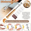 Thumbnail 4 de HaWare Gärkörbchen 23 cm rund Brotset mit Zubehör 🍞