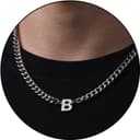 Thumbnail 1 de HAYOUWAY Buchstaben-Kette A–Z Silber ⌚