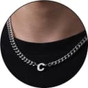 Thumbnail 2 de HAYOUWAY Buchstaben-Kette A–Z Silber ⌚