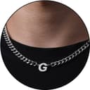 Thumbnail 6 de HAYOUWAY Buchstaben-Kette A–Z Silber ⌚