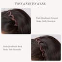 Thumbnail 3 de HBselect Metall-Haarreif Set 5 Stück – schwarz 🎀