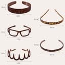 Thumbnail 5 de HBselect Metall-Haarreif Set 5 Stück – schwarz 🎀