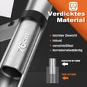 Thumbnail 2 de HBTower Teleskopleiter 3,8 m Aluminium mit Tragkraft 150 kg ⌚