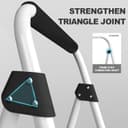 Thumbnail 3 de HBTower Trittleiter 3 Stufen klappbar, bis 150 kg 🪜