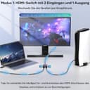 Thumbnail 1 de HDMI Switch 2.0 4K@60Hz Umschalter 📺