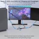 Thumbnail 2 de HDMI Switch 2.0 4K@60Hz Umschalter 📺