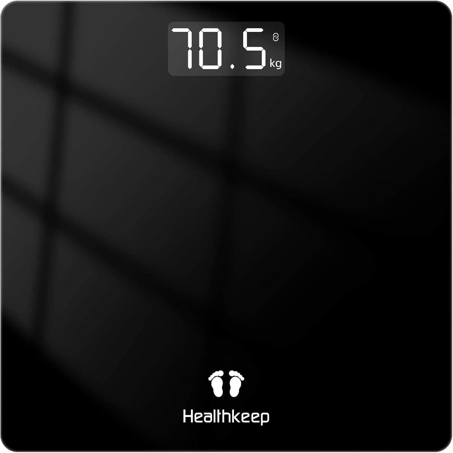 Healthkeep Personenwaage 26×26 cm, bis 180 kg ⚖️