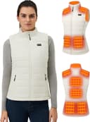 Thumbnail 1 de Hecusma Heizweste Damen mit 16000 mAh Powerbank für Skifahren ⌚