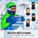 Thumbnail 5 de HEGCOIIE Kinder Sturmhaube Winter Thermo Balaclava Skimaske ⌚ ⓘ