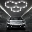 Thumbnail principal de Hexagon LED Garagenleuchte 120W 6500K ⌚