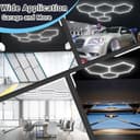 Thumbnail 3 de Hexagon LED Garagenleuchte 120W 6500K ⌚