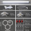 Thumbnail 5 de Hexagon LED Garagenleuchte 120W 6500K ⌚