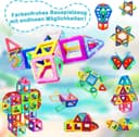 Thumbnail 3 de HISHOPTOY Magnetische Bausteine 120 Teile Baukasten 🧩
