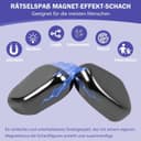 Thumbnail 2 de HOKYYCC Magnetspiel Tragbares magnetisches Schachspiel für Familienfeiern ⌚