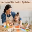 Thumbnail 4 de Holzspielküchen-Zubehör für Kinder ab 3 Jahren 🍽️