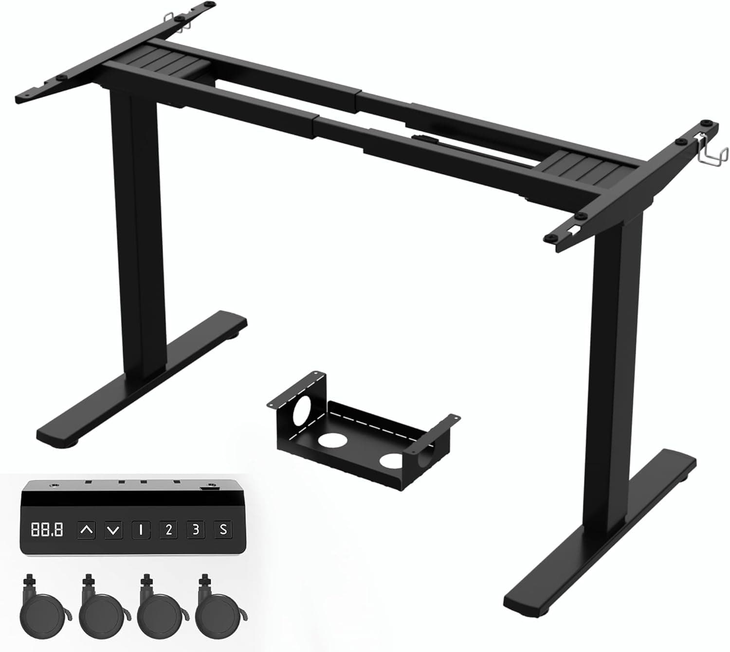 Homall höhenverstellbares Schreibtischgestell 100 kg 🪑