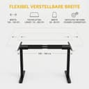 Thumbnail 4 de Homall höhenverstellbares Schreibtischgestell 100 kg 🪑