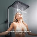 Thumbnail 3 de HOMELODY Duschsystem 30 cm Schwarz 🚿