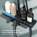 Thumbnail 5 de HOMELODY Duschsystem 30 cm Schwarz 🚿