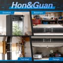 Thumbnail 6 de Hon&Guan 200mm Rohrventilator 1060 m³/h Rohrlüfter 🌀